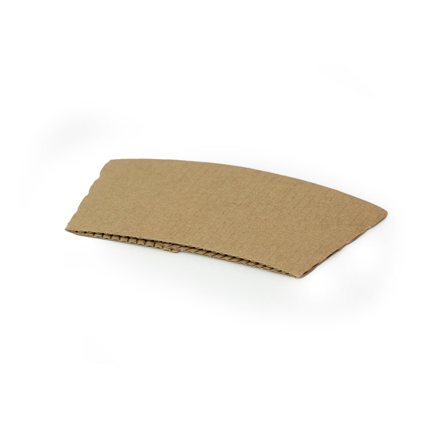 8oz - Brown Kraft Cup Sleeve (1 x 2000)