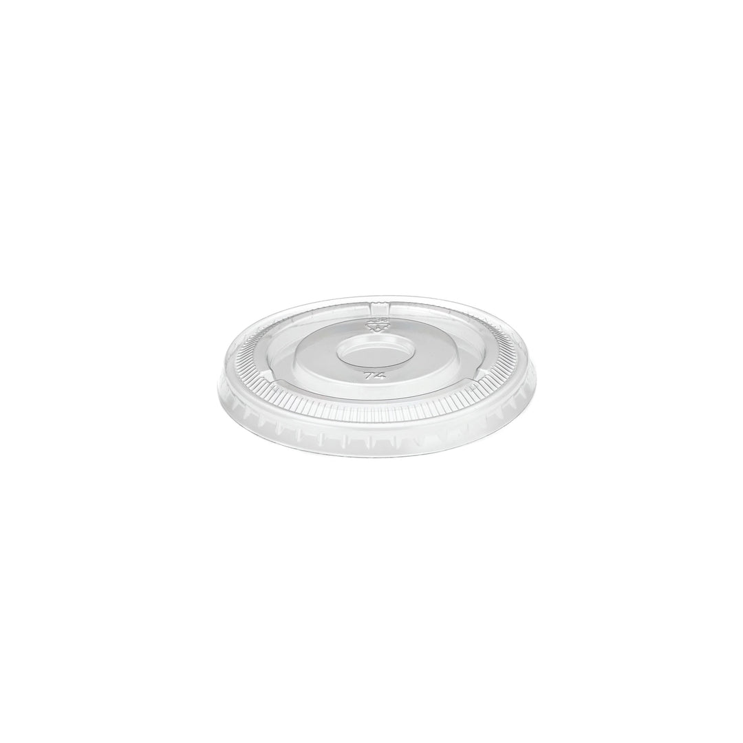 Packaging Wise clear PET lid for 5.5 oz sauce pot — secure, leak-resistant, perfect for dressings and dips; pack of 500.