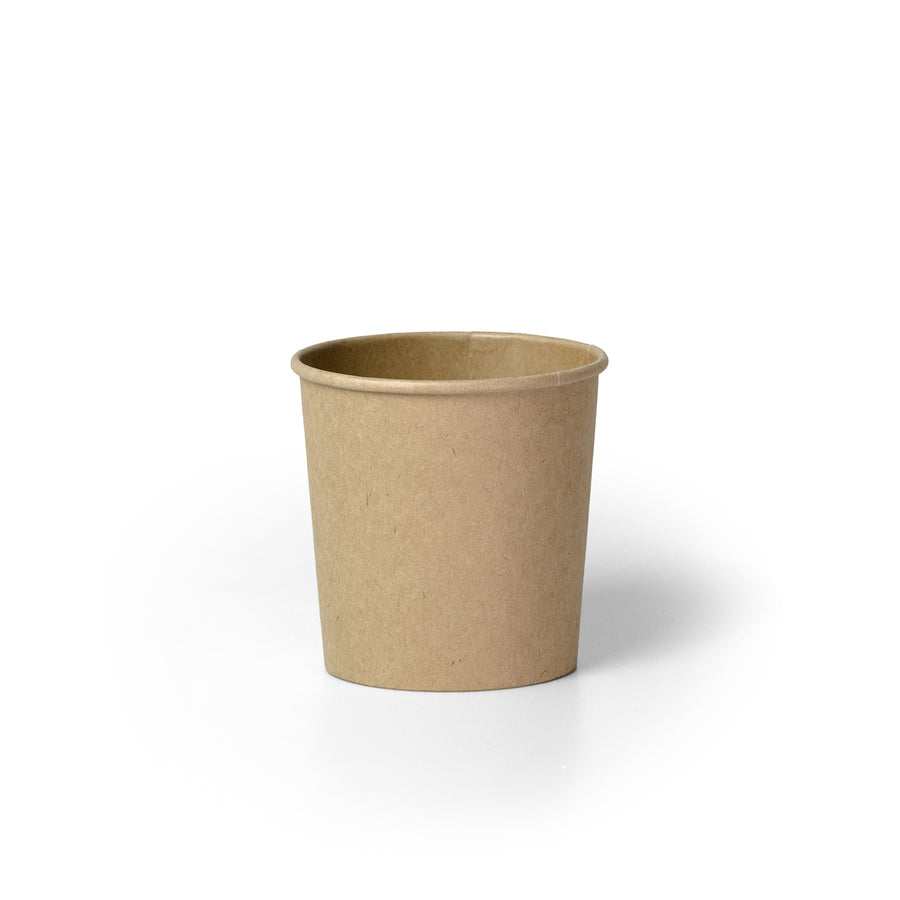 12oz - 90⌀ Brown Kraft Heavy Duty Soup Cup (1 x 500)