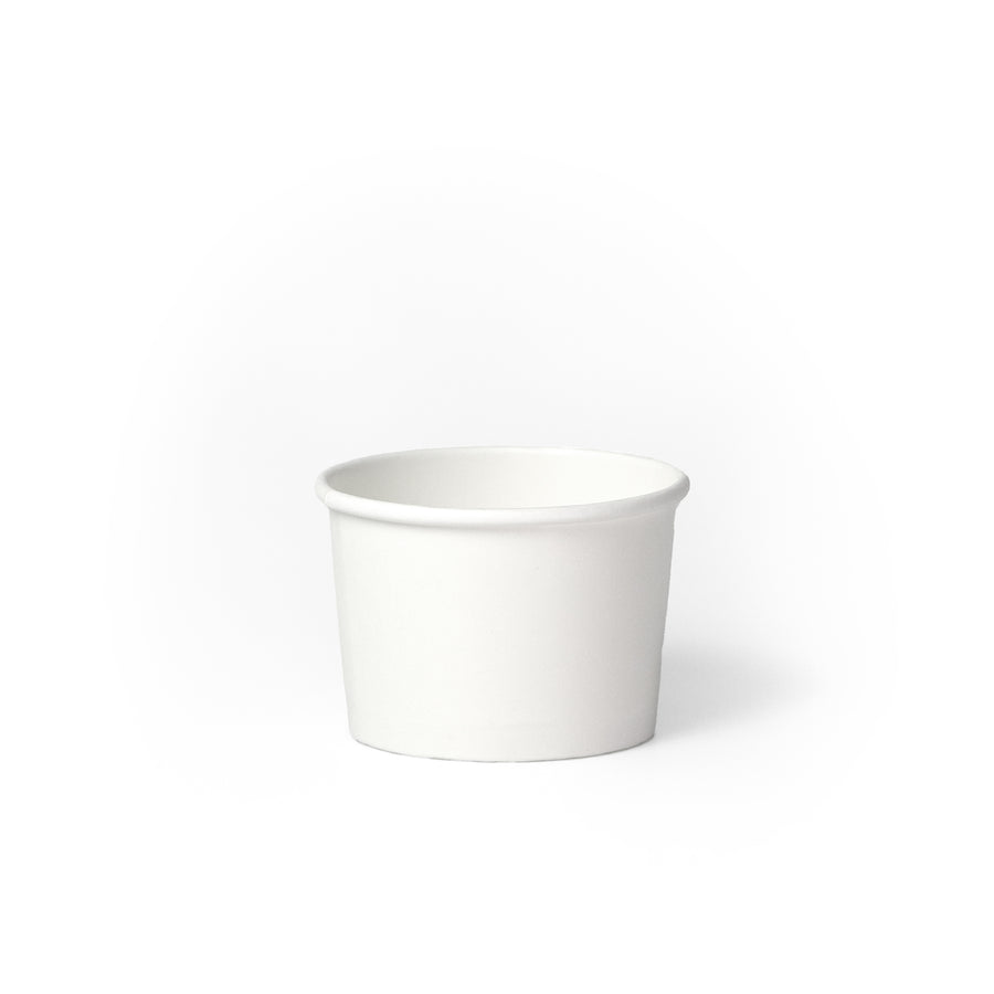 8oz - 91⌀ White Paper Heavy Duty Soup Cup (1 x 500)