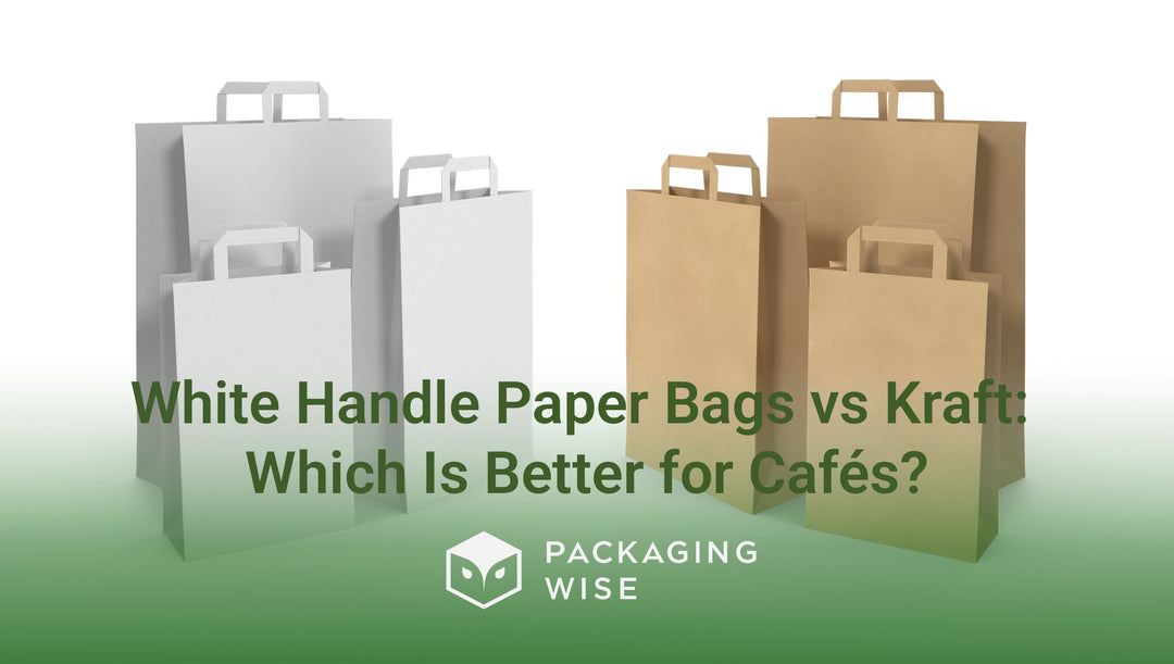 White Handle Paper Bags vs Kraft: Which Is Better for Cafés?