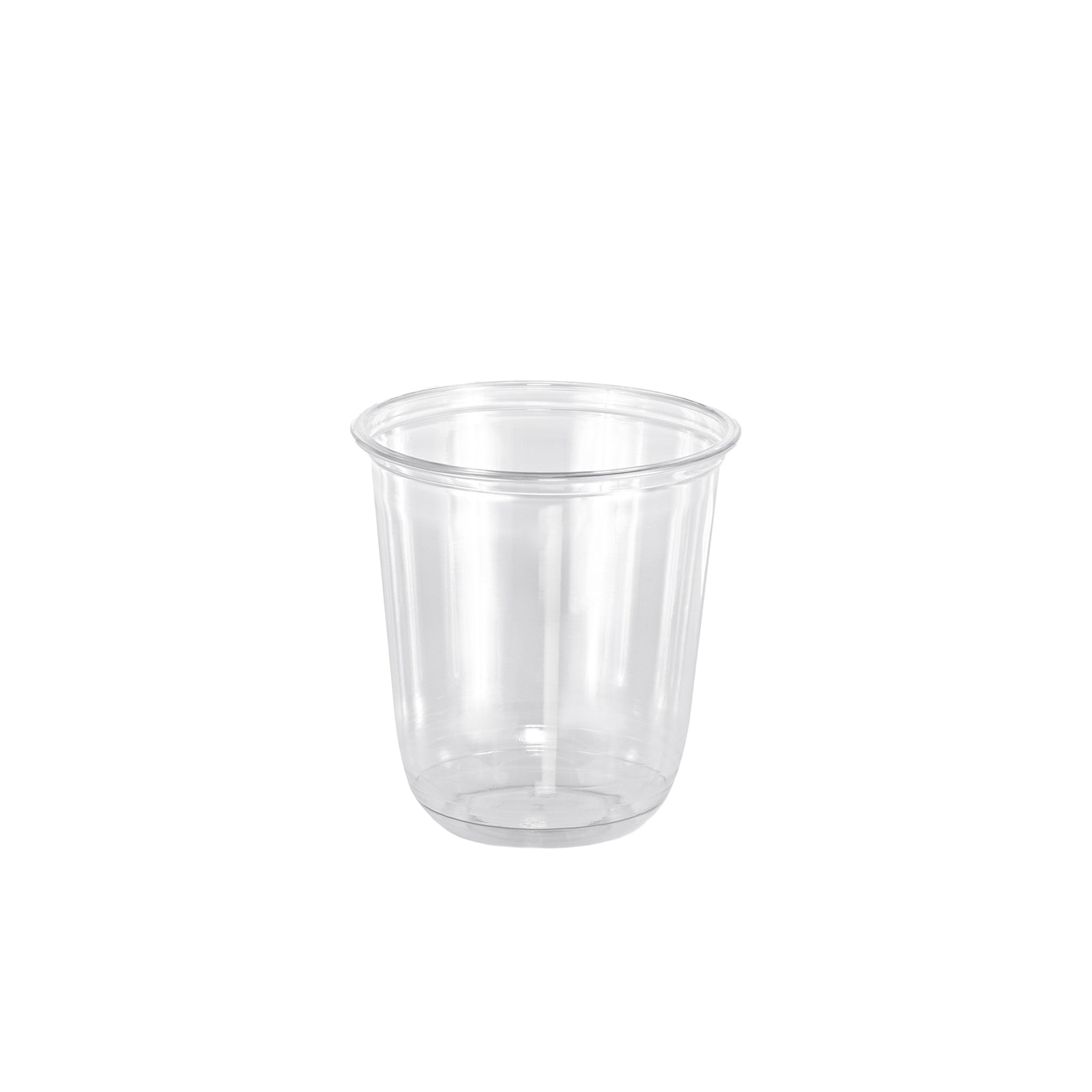 12oz clear RPET bubble tea cup with 95mm rim