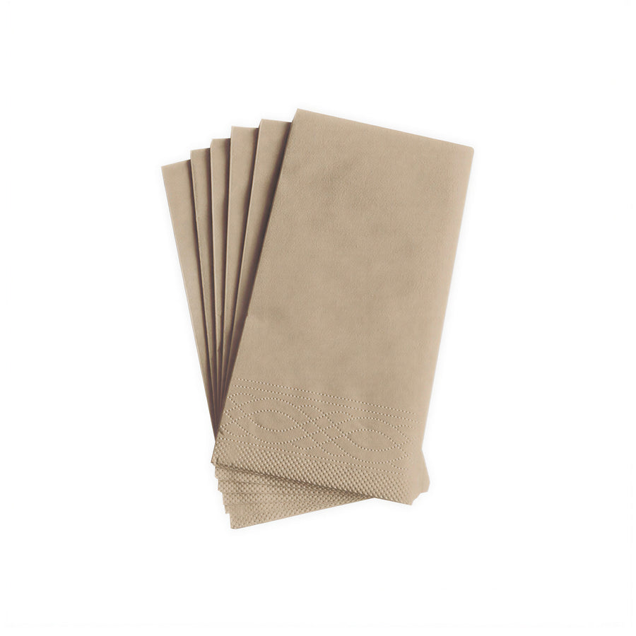 40cm x 40cm Brown Napkin 1/8 Fold 2Ply (1 x 2400)
