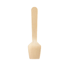 95mm Natural Wooden Ice Cream Spade (1 x 1000)