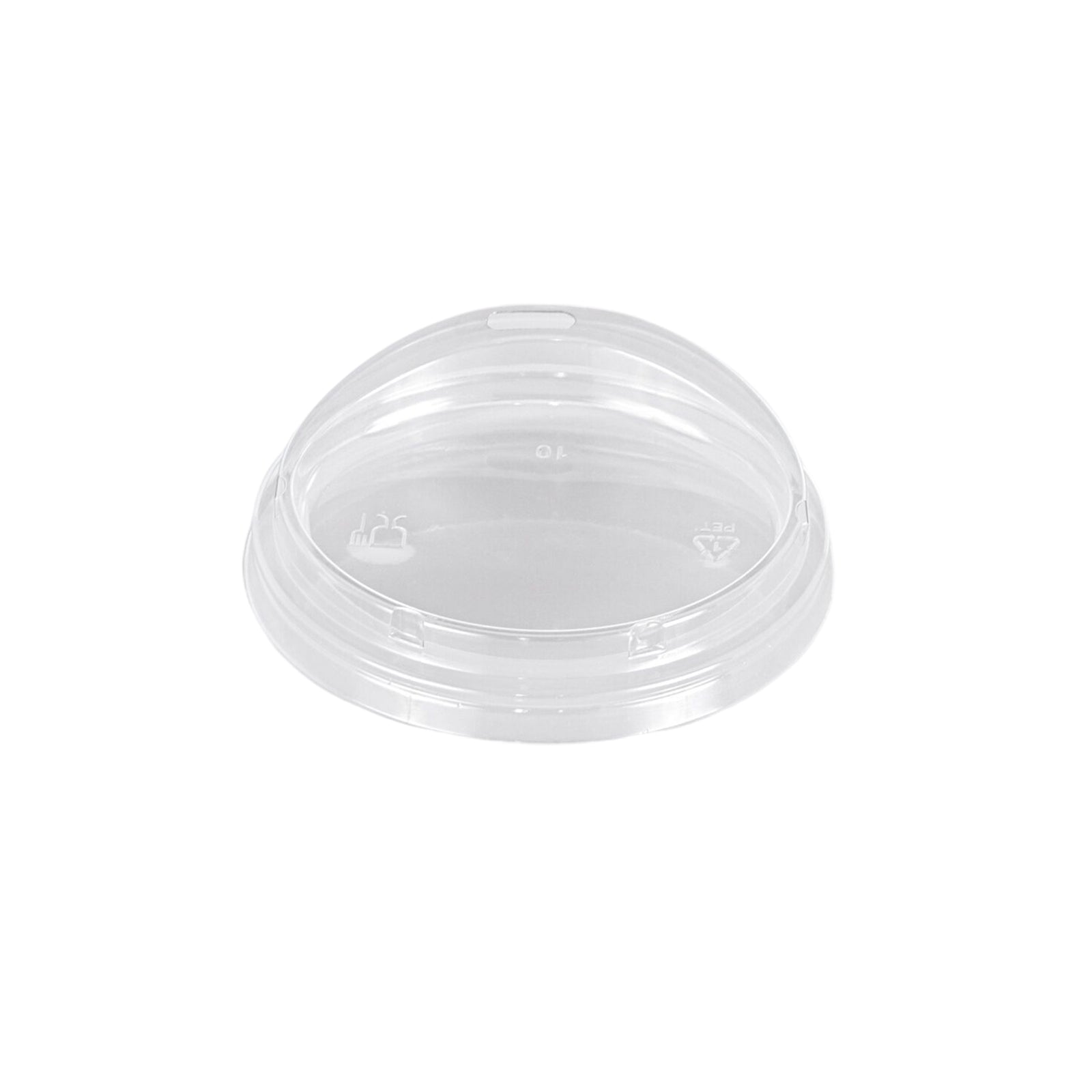 95mm rPET clear sip-thru lid (1000 pack) — transparent recyclable lid compatible with 8oz to 24oz cold drink cups.