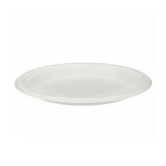 9" White Bagasse Round Plate (1 x 500)