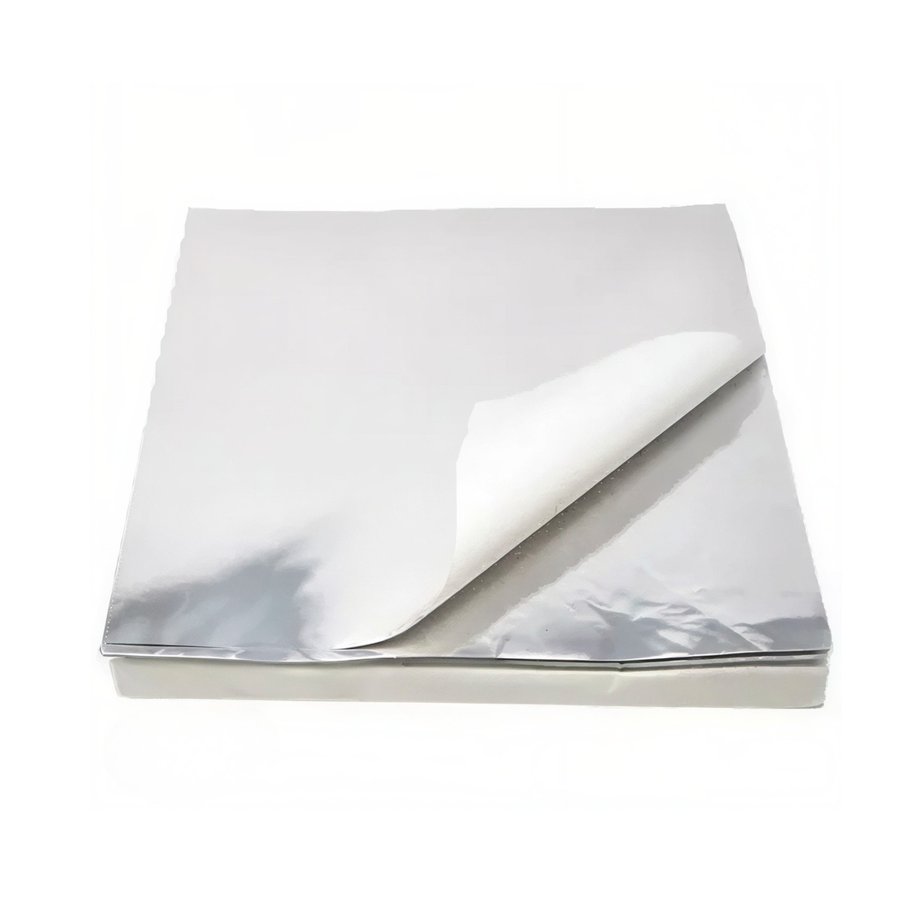 32x32cm White Aluminum Paper Foil Wraps (4kg)