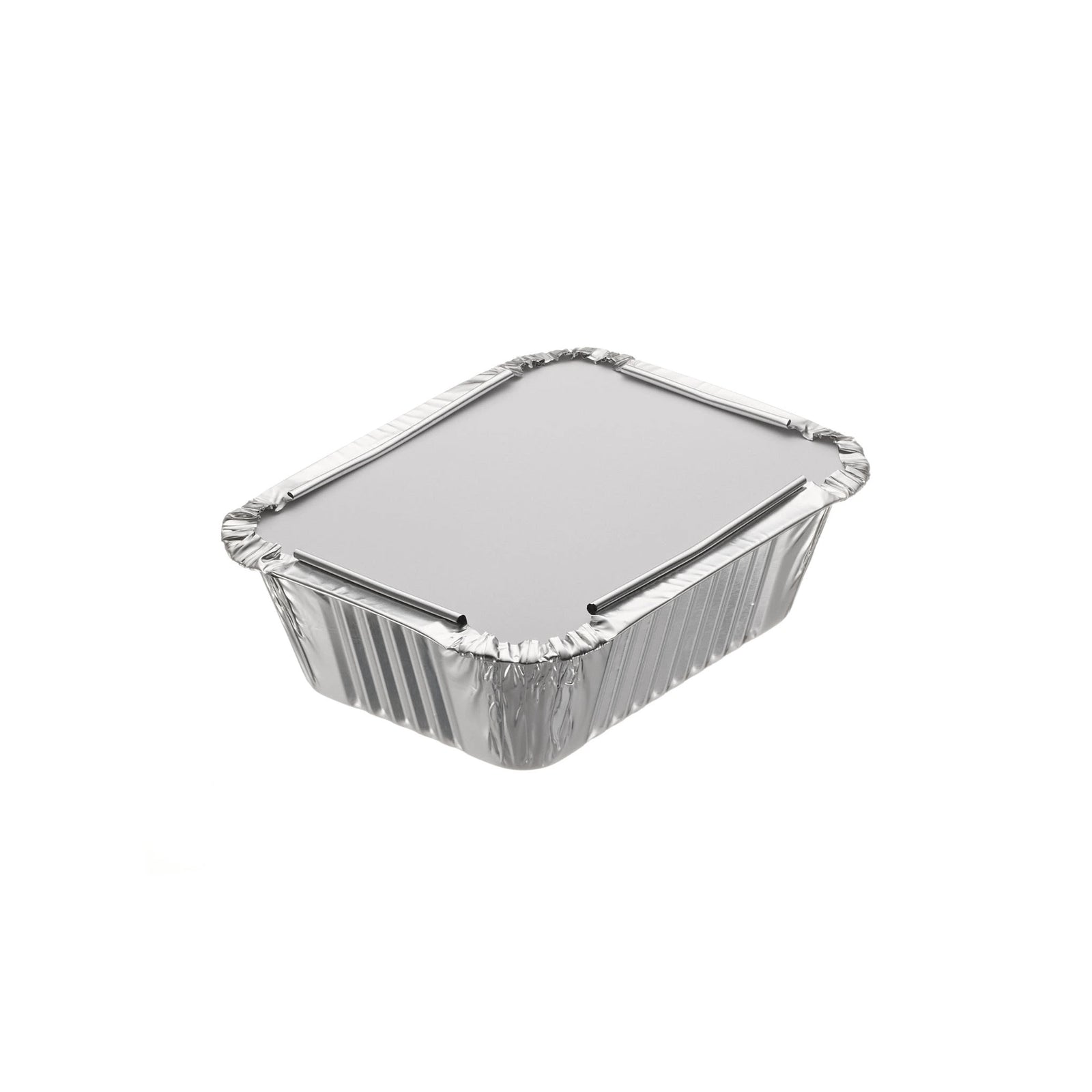 No1 White Paper Foil Container Lid (1 x 1,000)
