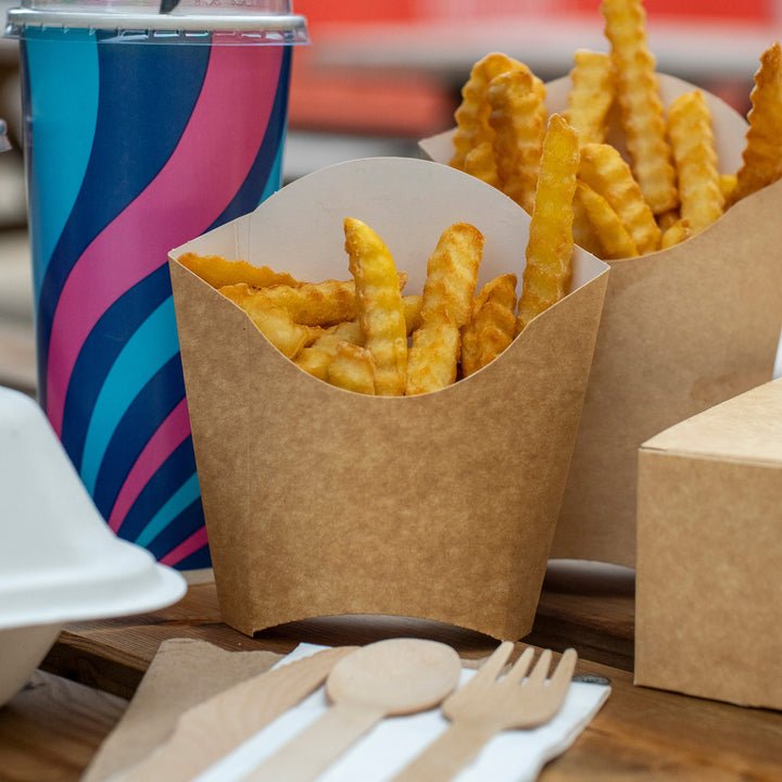 55x135x130 mm Kraftback Chip Scoop