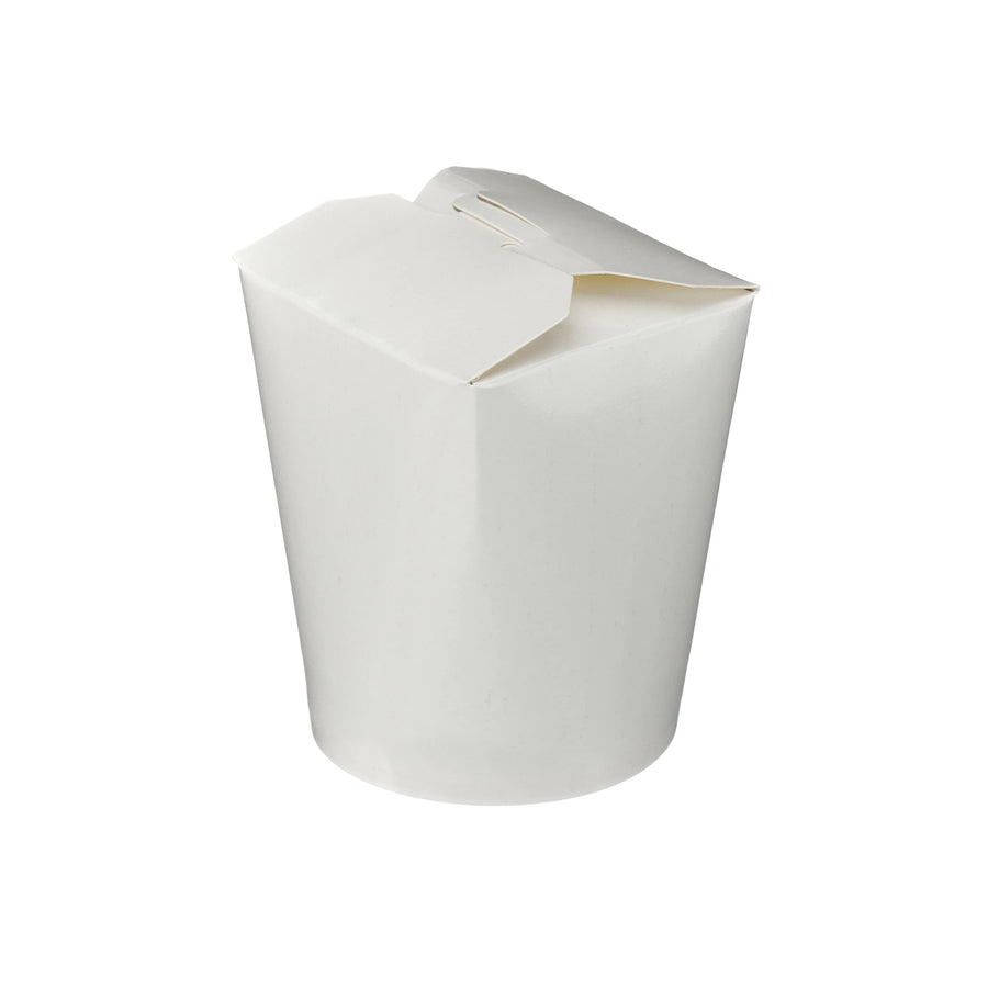 16oz White Paper Noodle Box (1 x 500)