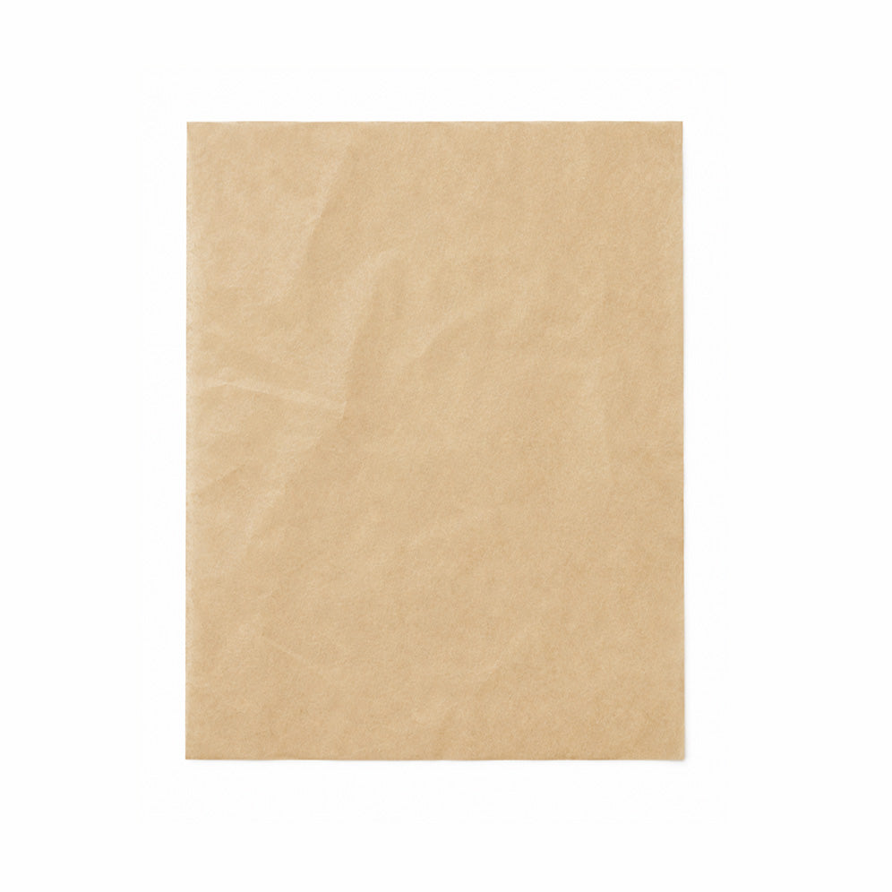 30 x 40 cm Brown Kraft Biodegradable Greaseproof Sheet (1 x 1000)