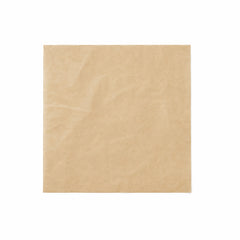 30 x 30 cm Brown Kraft Biodegradable Greaseproof Sheet (1 x 1,000)