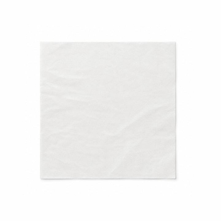 30 x 30 cm White Biodegradable Greaseproof Paper Sheet (1 x 1000)
