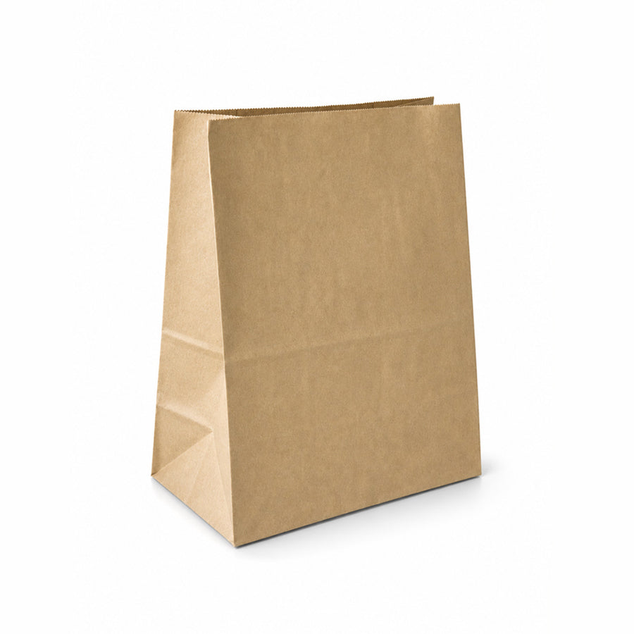 32 x 22 x 45 cm Brown Kraft Large Paper Carrier Bag with No Handle (1 x 250)