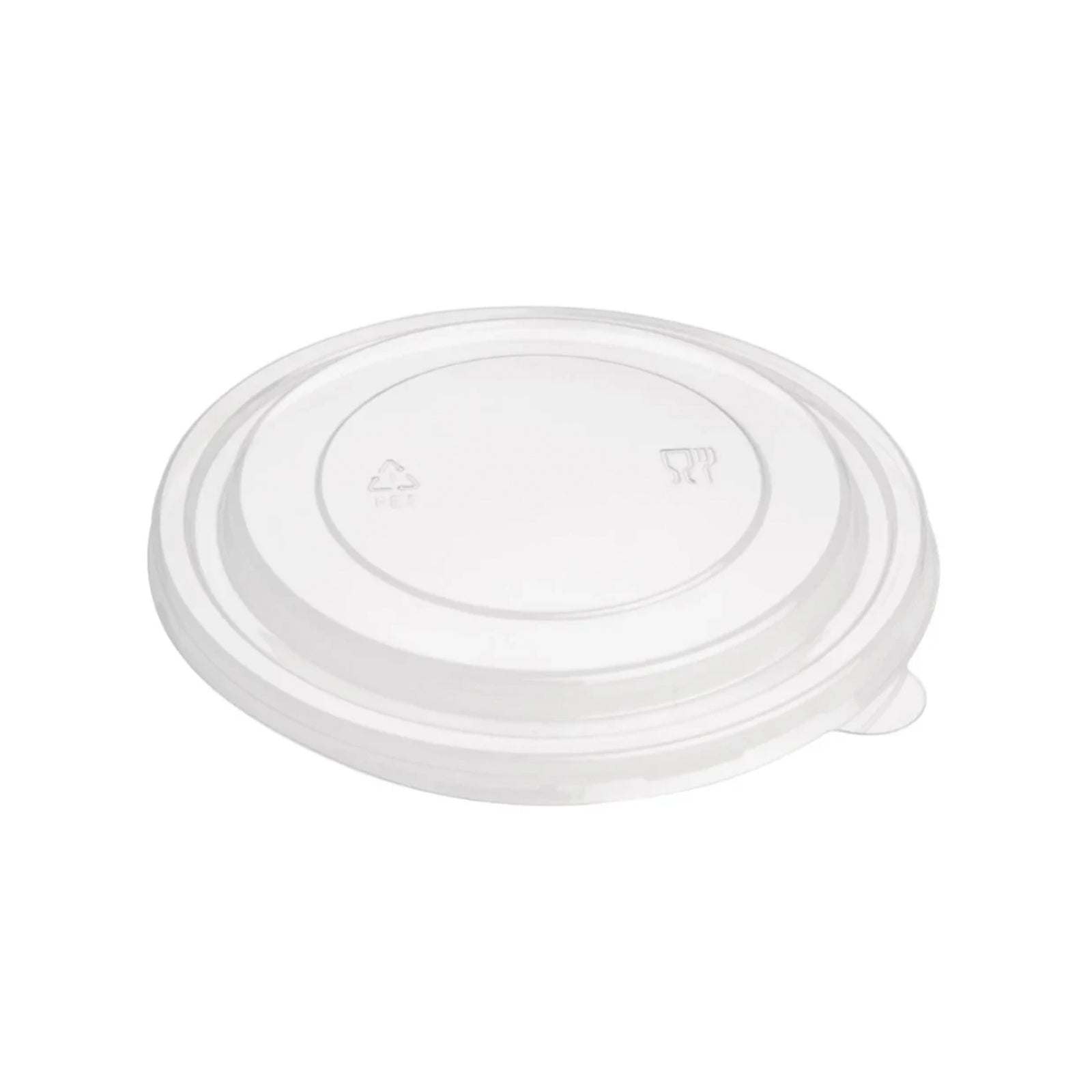 Clear PP lid for 500ml and 750ml round salad bowls