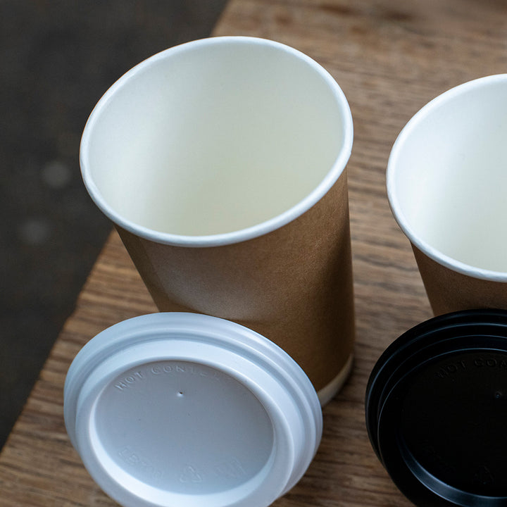 16oz - 90⌀ Brown Kraft Double Wall Hot Cup (1 x 500)