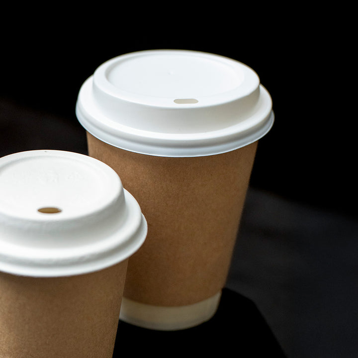 12oz - 90⌀ Brown Kraft Double Wall Hot Cup (1 x 400)
