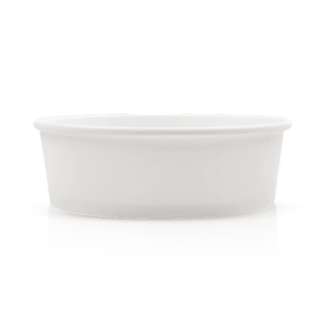 Packaging Wise 20oz White Paper Food Bowl — clean and durable packaging choice for serving hot or cold takeaway meals with style.