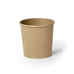 26oz - 117⌀ Brown Kraft Heavy Duty Soup Cup (1 x 500)