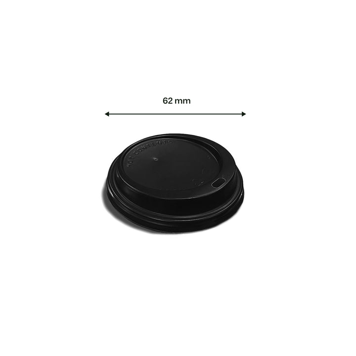 4oz - 62⌀ Black Ps Sip Thru Lid (1 x 3000)
