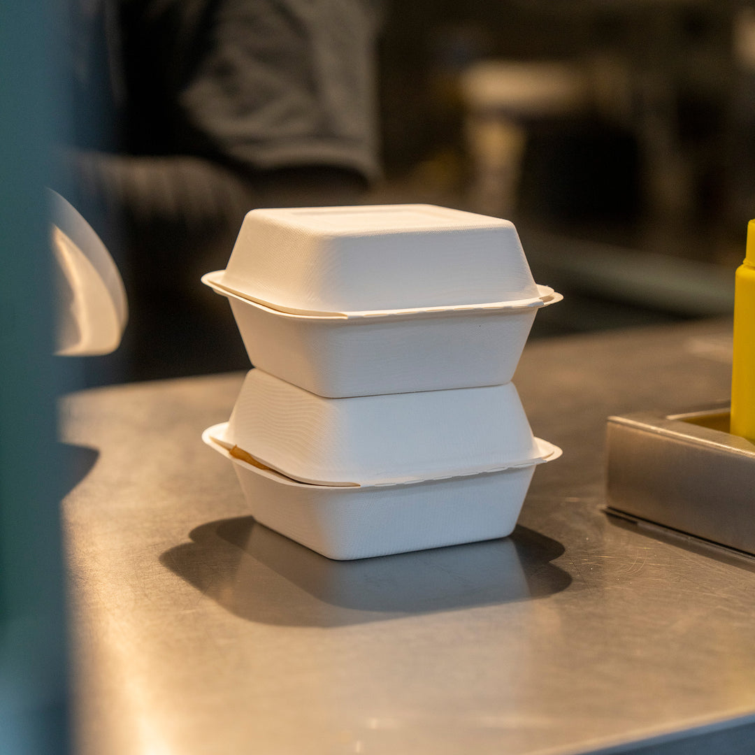 6"x6" Bagesse Food Box