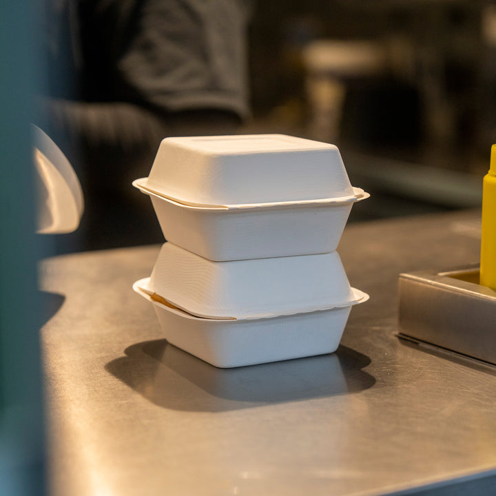 6"x6" Bagesse Food Box