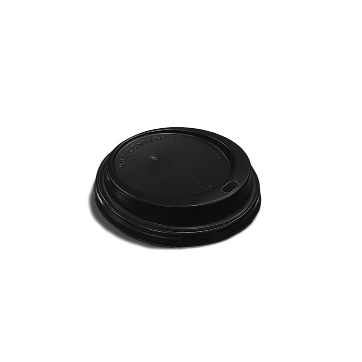 8oz - 80⌀ Black Ps Sip Thru Lid (1 x 1000)
