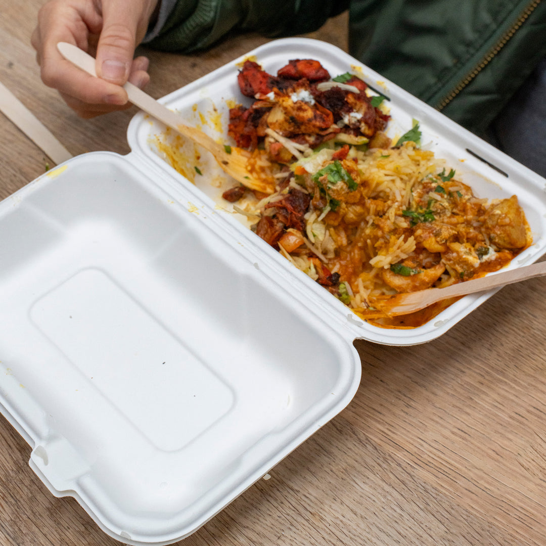 9"x6" Bagesse Food Box