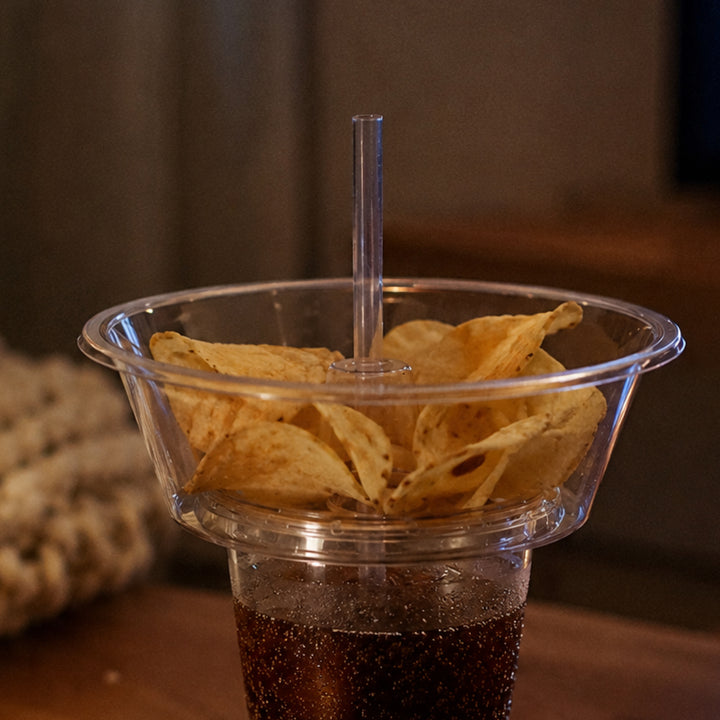 95⌀ CLEAR RPET Snack Bowl (1 x 420)