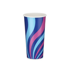 22oz - 90⌀ White Paper Single Wall Cold Cup (1 x 1000)
