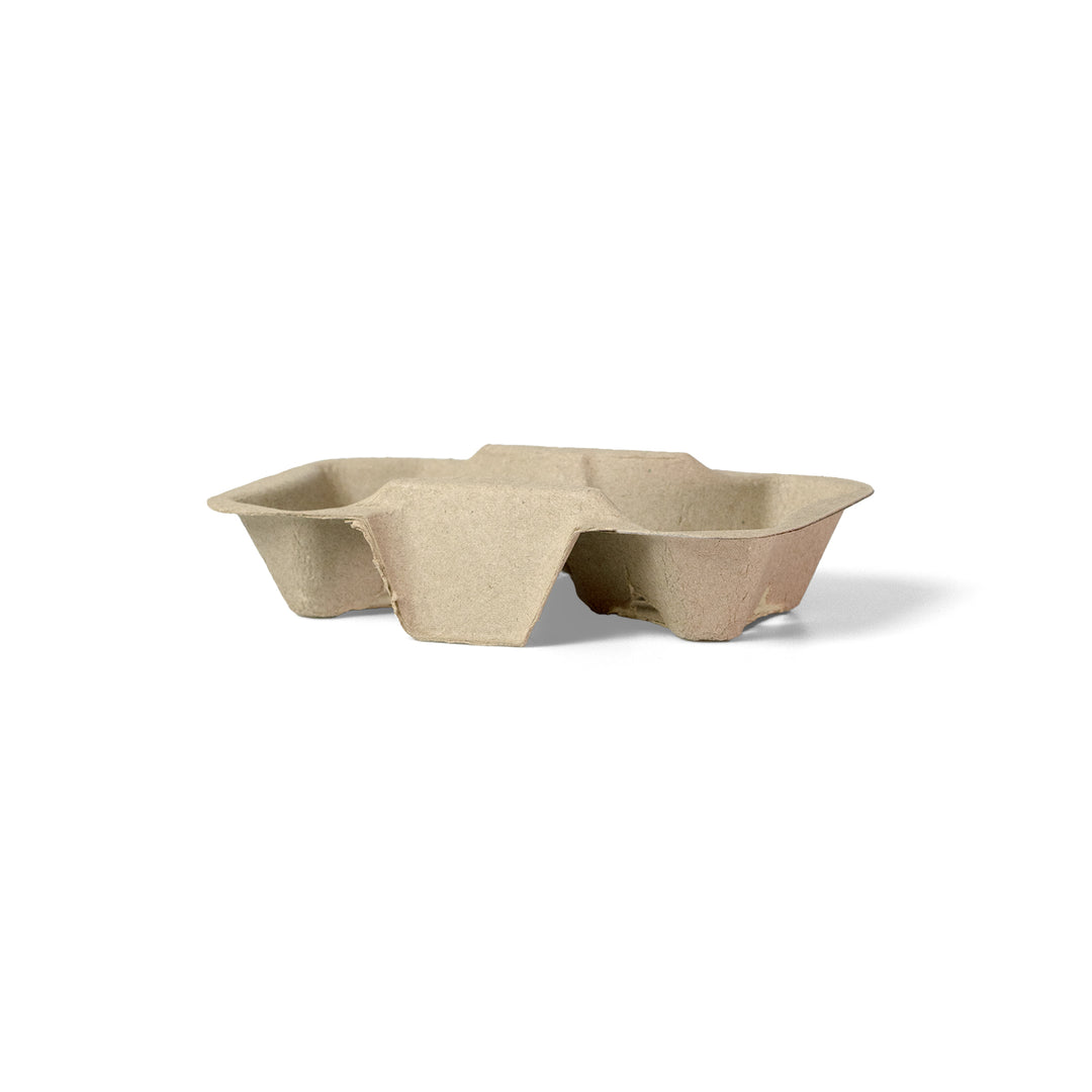 Packaging Wise 2-cup carrier — sturdy, eco-friendly design, sold as 1 pack of 360 pieces. Perfect for safely carrying multiple beverages at cafes, events, and takeaways. Order now!
