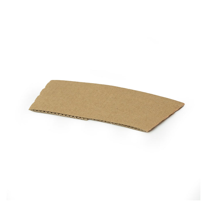 Packaging Wise 12-16oz brown cup sleeve — sturdy kraft design, sold as 1 pack of 1000 pieces. Ideal for protecting hands from hot beverages while promoting eco-friendly branding in cafes and events. Order now!
