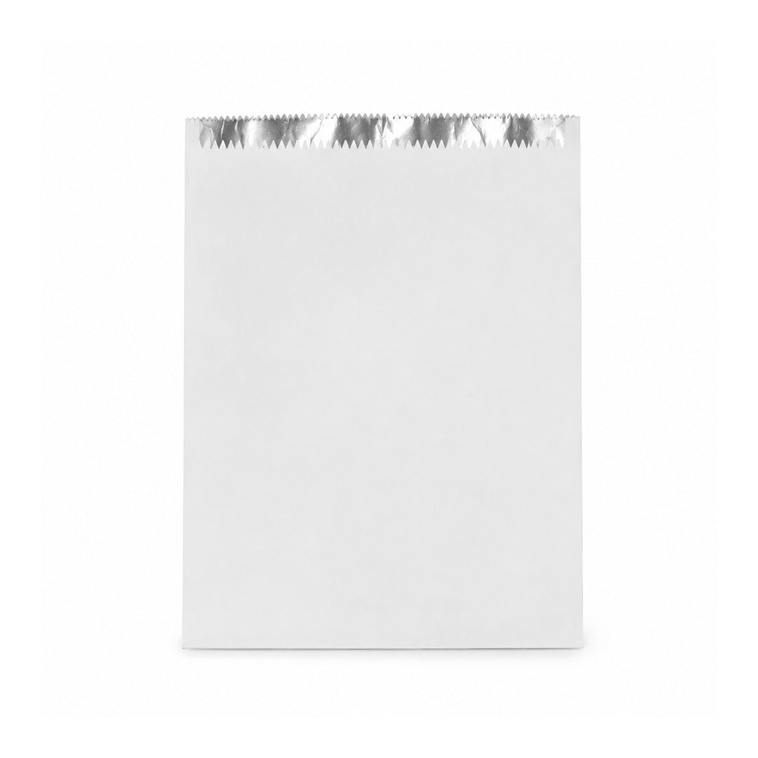 7″ x 9″ x 12″ White Aluminum Paper Foil Bags (1 x 500)
