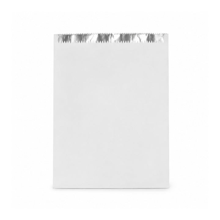 7″ x 9″ x 12″ White Aluminum Paper Foil Bags (1 x 500)