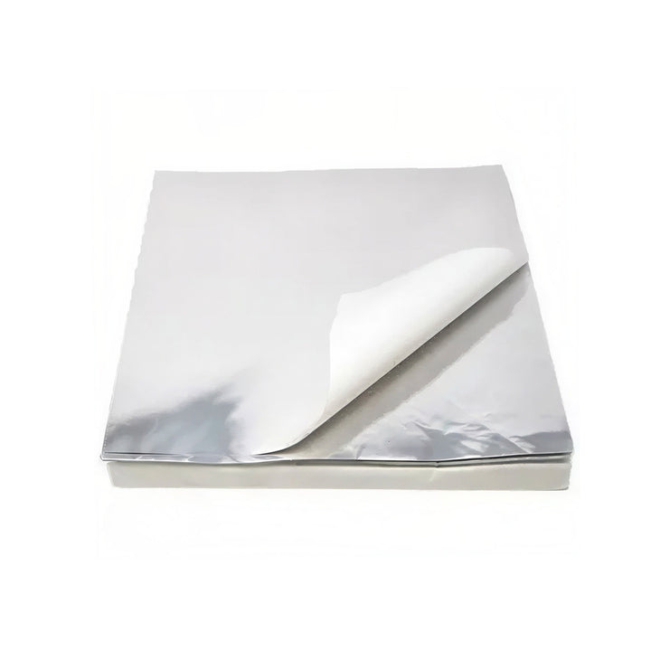 32x32cm White Aluminum Paper Foil Wraps (4kg)