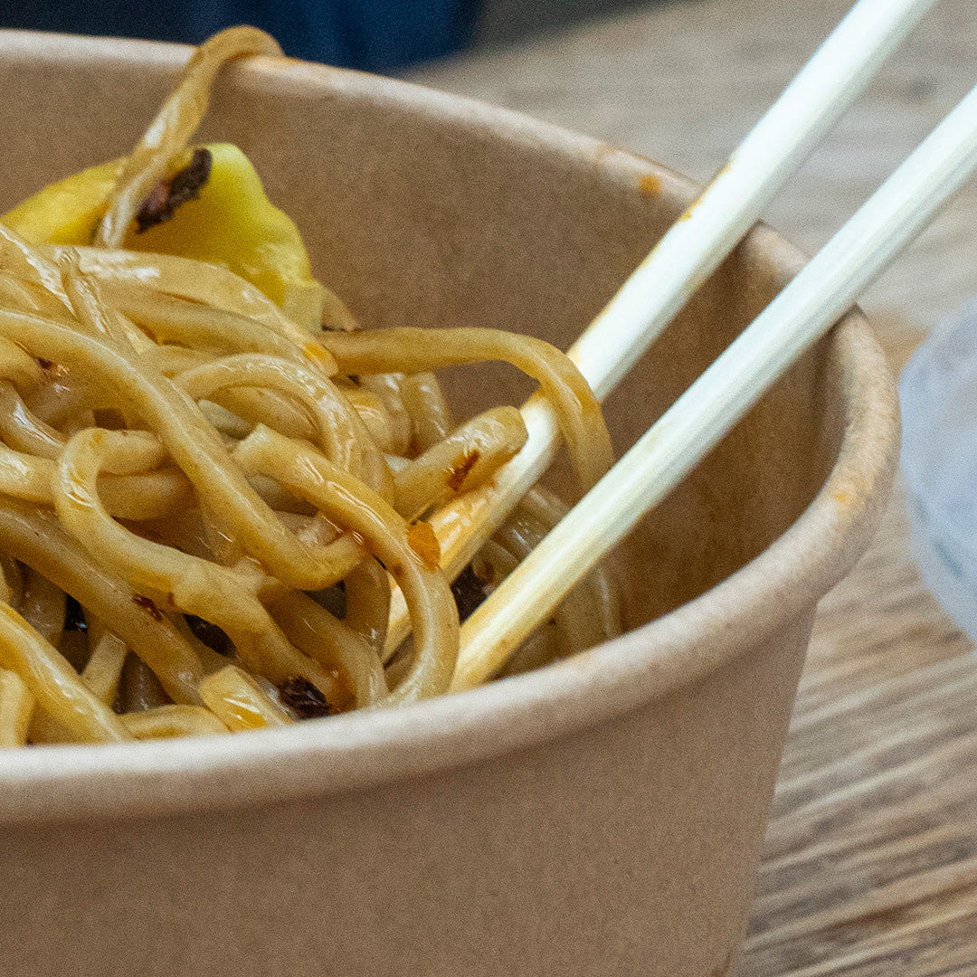 1000ml Brown Round Salad Bowl (1*300)