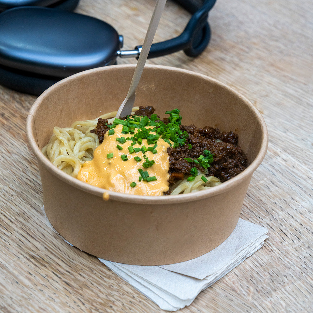 1000ml Brown Round Salad Bowl (1*300)