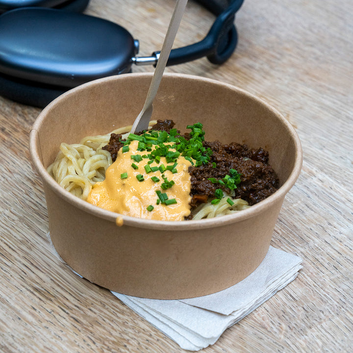 1000ml Brown Round Salad Bowl (1*300)