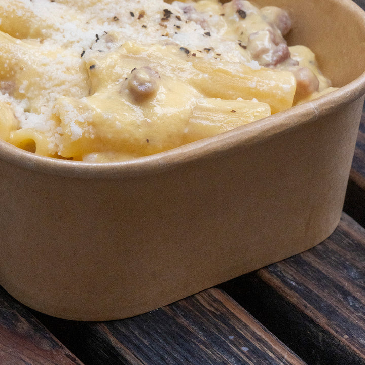 750ml Brown Kraft Rectangular Salad Bowl (1 x 300)