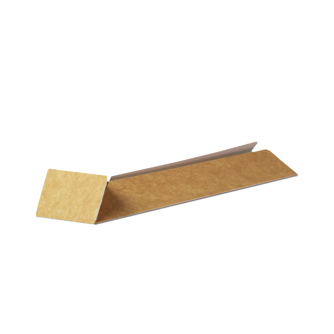 Packaging Wise kraft food tray 240x70x40mm — slim, eco-friendly tray perfect for hot dogs, baguettes, or churros, sturdy design, pack of 500.
