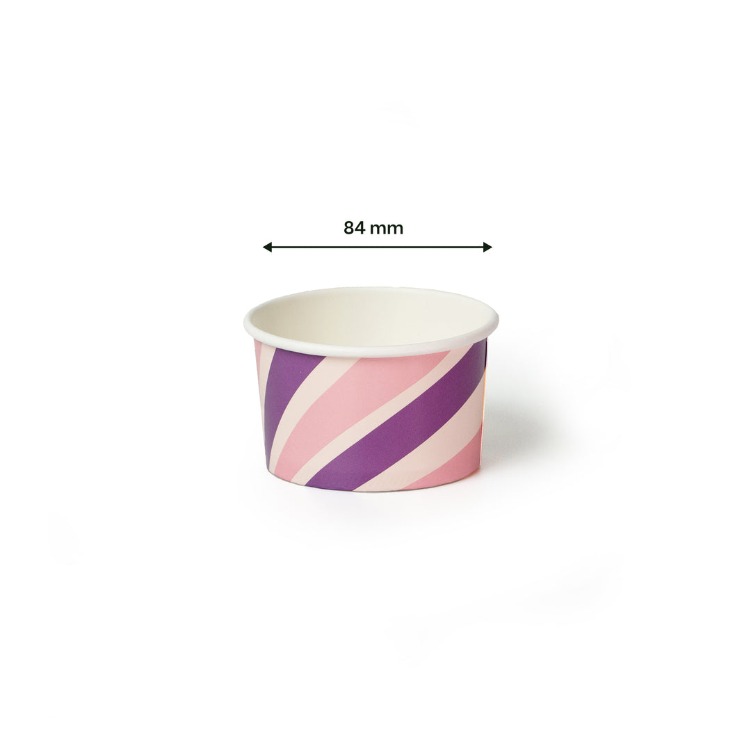 6oz - 84⌀ Patterned Paper Ice Cream Tub (1 x 500)