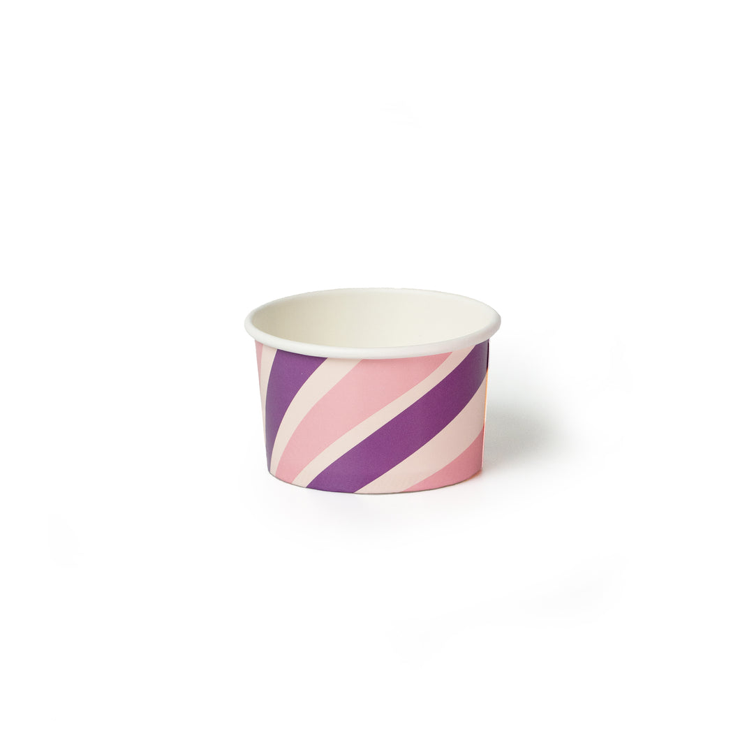 6 oz Patterned Ice Cream Tub