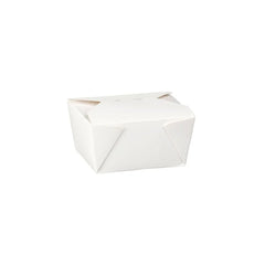 No1 White Paper Food Box (1 x 450)