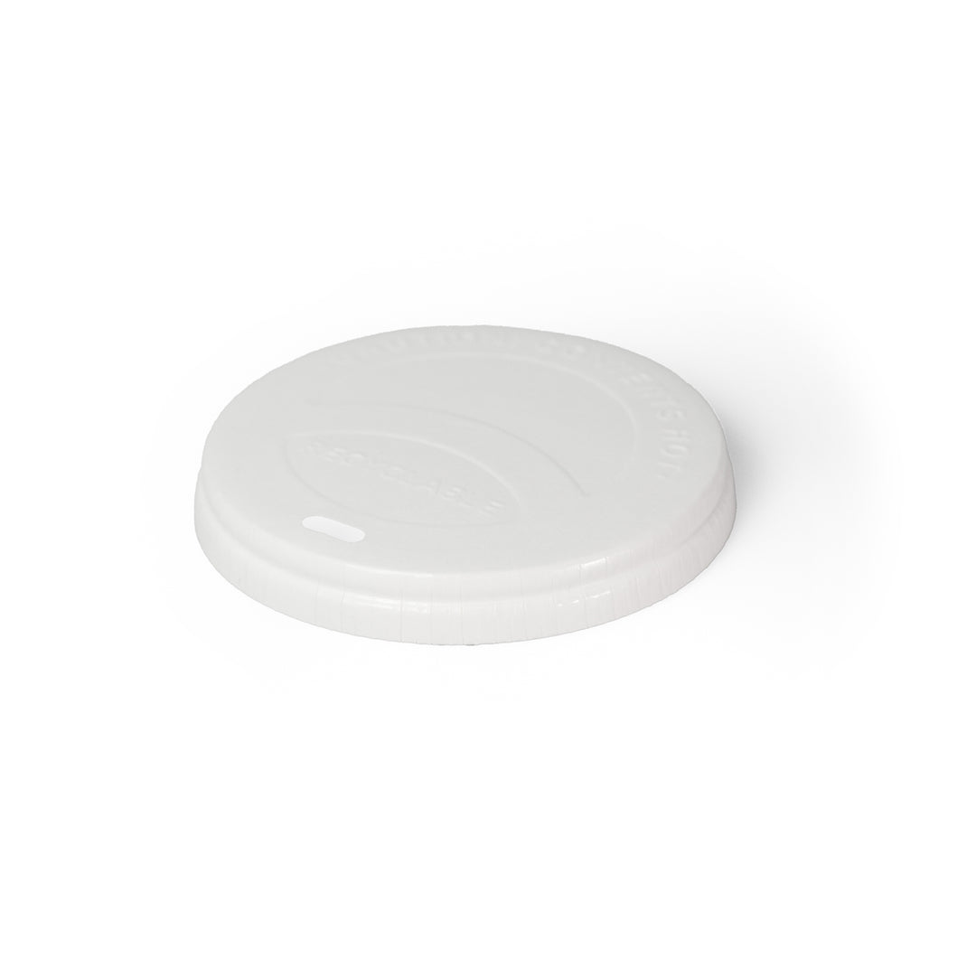 Packaging Wise 12/16oz paper lid — eco-friendly white design, sold as 1 pack of 1000 pieces. Perfect for securely sealing hot drinks and preventing spills in cafes, events, and takeaway services. Order now!
