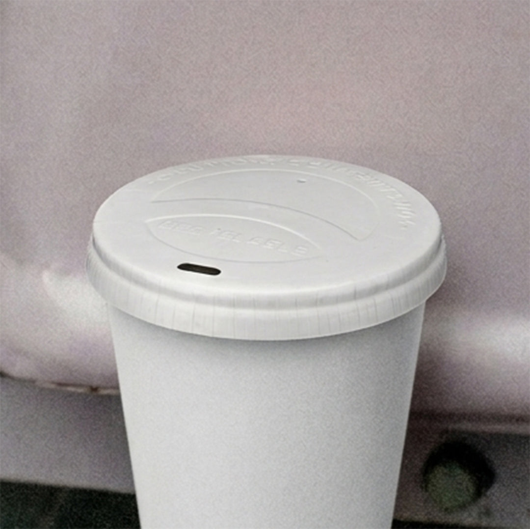 10oz/20oz - 90⌀ White Sip Thru Lid (1 x 1000)