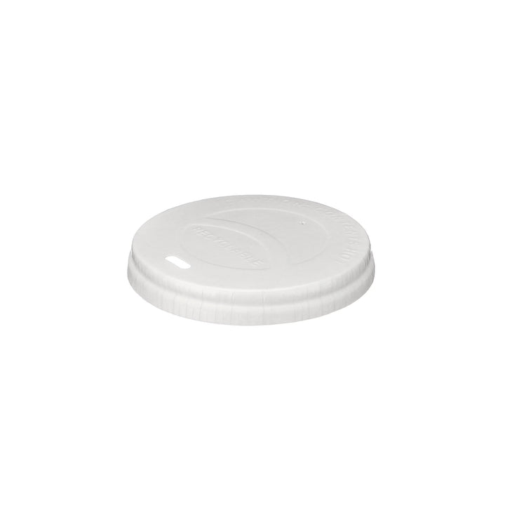 8oz - 80⌀ White Sip Thru Lid (1 x 1000)