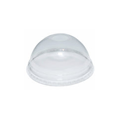 16oz/24oz - 98⌀ Clear RPET Dome Lid With Hole (1 x 1000)