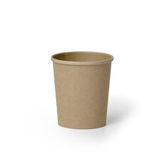 16oz - 98⌀ Brown Kraft Heavy Duty Soup Cup (1 x 500)