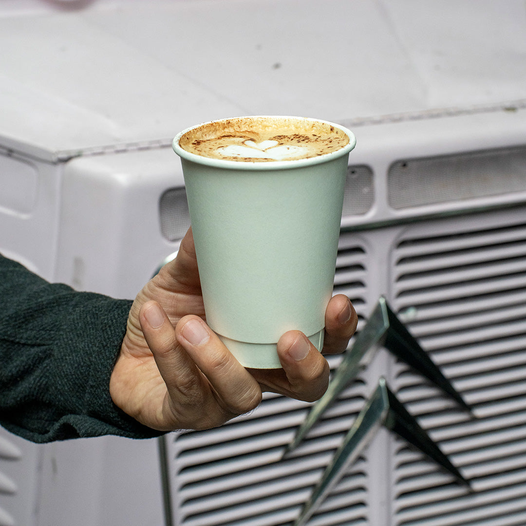 8oz - 80⌀ White Paper Double Wall Hot Cup (1 x 500)