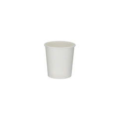 4oz - 61⌀ White Paper Single Wall Hot Cup (1 x 1000)